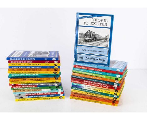 Middleton Press Railway and WWII Related Volumes (34), various volumes, Southern Mainlines Series, Tavistock/Plymouth, Yeovil