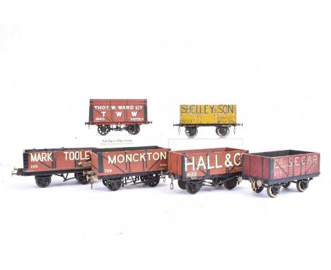 Scratch/Kit built Gauge One Private Owner  Goods Wagons and Northern Fine scale Example (6),   scratch/kit built examples all