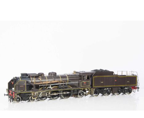 An Aster for Fulgurex Gauge 1 Live Steam Spirit-Fired Chapelon Nord 4-6-2 / 231 Locomotive and eight-wheel bogie Tender no.3.