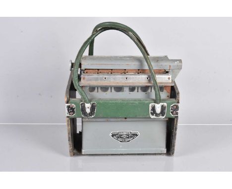 Solomatic Six Line Ticket Machine, manufactured by the Bell Punch Company, London with makers labels and hand painted number 