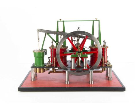 A fine model of Galloways' 1838 'Non-Dead-Centre' Steam Engine, Another 'Engineering in Miniature' Anthony Mount design (publ