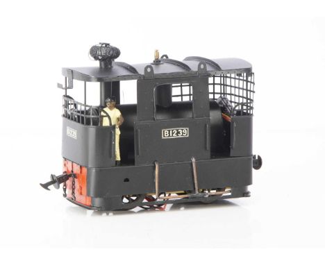 A Gauge 1 battery-powered radio-controlled 'Surabaya Steam Tram' 0-4-0 Locomotive, a unique scratch-built model, with much fi