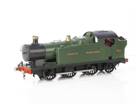 A Gauge 1 battery-powered radio-controlled GWR 66xx class 0-6-2 Tank Locomotive, believed from an unidentified kit, built to 