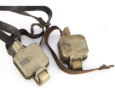 Williamson Ticket Printers, two Williamson Ticket Printers for Tramways, Omnibuses, Railways, Steamboats, Ashton-under-Lyme, 