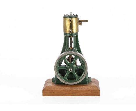 A Stuart Turner single-cylinder No 7A Vertical Engine, overall height approx 7½", with 1" x 1" cylinder, sleeve-type crosshea