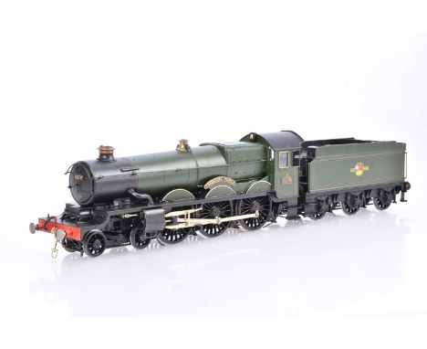 0 Gauge Finescale JLTRT kitbuilt BR green Mitchell design Castle Class 4079 'Pendennis Castle' Locomotive and Tender, built a