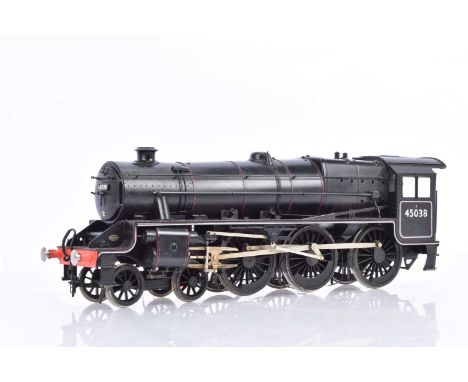 A Finescale Gauge 1 BR (Ex-LMS) Black Five Locomotive ONLY by Fine Scale Brass for Bachmann, finely-constructed and finished 