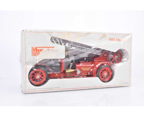 Mamod Live Steam FE1 Fire Engine,  in original box, E, unused, box Lid P-F, tears and creasing, base VG