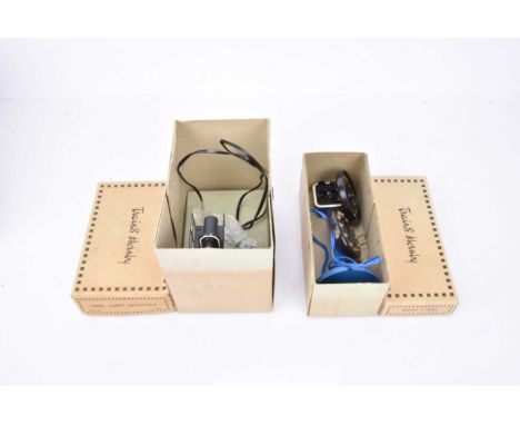French Hornby 0 Gauge electric  Coloured Light Signals, Signal 4 Feux and Signal D'Arret Automatique, both in original boxes,
