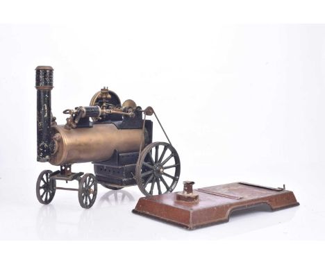 A Märklin live steam 'Transformable' Locomobile/Stationary Engine, Märklin ref 4099/02 of 1920s production, uniquely-designed