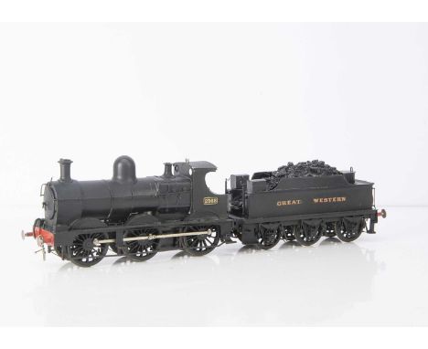 A Gauge 1 battery-powered radio-controlled GWR 25xx class 'Dean Goods' 0-6-0 Locomotive and Tender, believed from a Mercian o