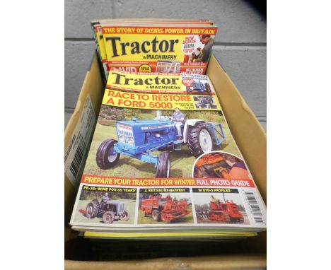 A collection of Tractor &amp; Machinery magazines, 2000 onwards **PLEASE NOTE THIS LOT IS NOT ELIGIBLE FOR POSTING AND PACKIN
