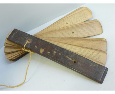 A palm leaf manuscript, possibly Vietnamese 