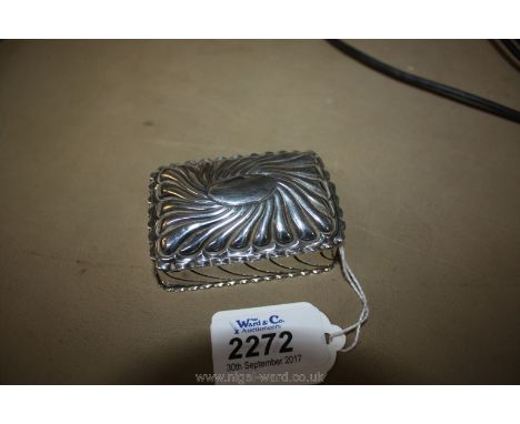 A pretty Silver Snuff box marked Birmingham 1892
