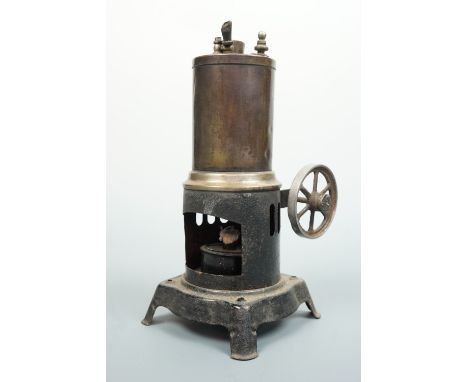 A Doll type vertical live steam engine, 19 cm 