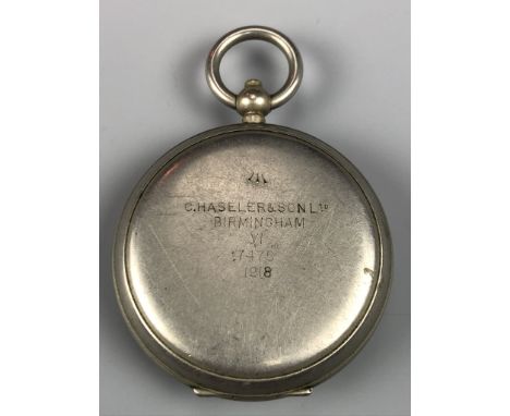 A 1918 British army Mk VI pocket compass