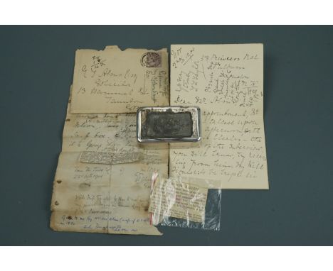 A Regency Dublin silver pocket snuff box, of waisted form and decorated in a diaper flowerhead pattern, Law, Dublin, 1814, 7.