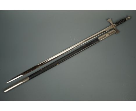 A Masonic sword and scabbard by Wilkinson Sword
