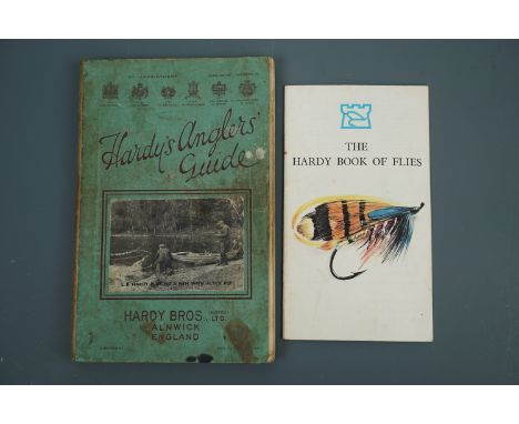 Fishing publications comprising "The Hardy's Anglers Guide" 1951, and the "Hardy Book Of Flies"
