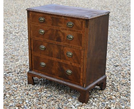 Victorian mahogany commode cabinet