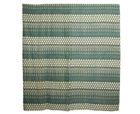  PETER HALL FOR HEAL & SON, LONDON PAIR OF 'ROSETTI' PATTERN CURTAINS, CIRCA 1974 printed cotton, lined and interlined (2) 22
