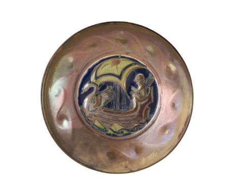 RICHARD JOYCE (1873-1931) FOR PILKINGTON’S TILE AND POTTERY CO. ROYAL LANCASTRIAN LUSTRE BOWL, CIRCA 1925 lustre glazed and 