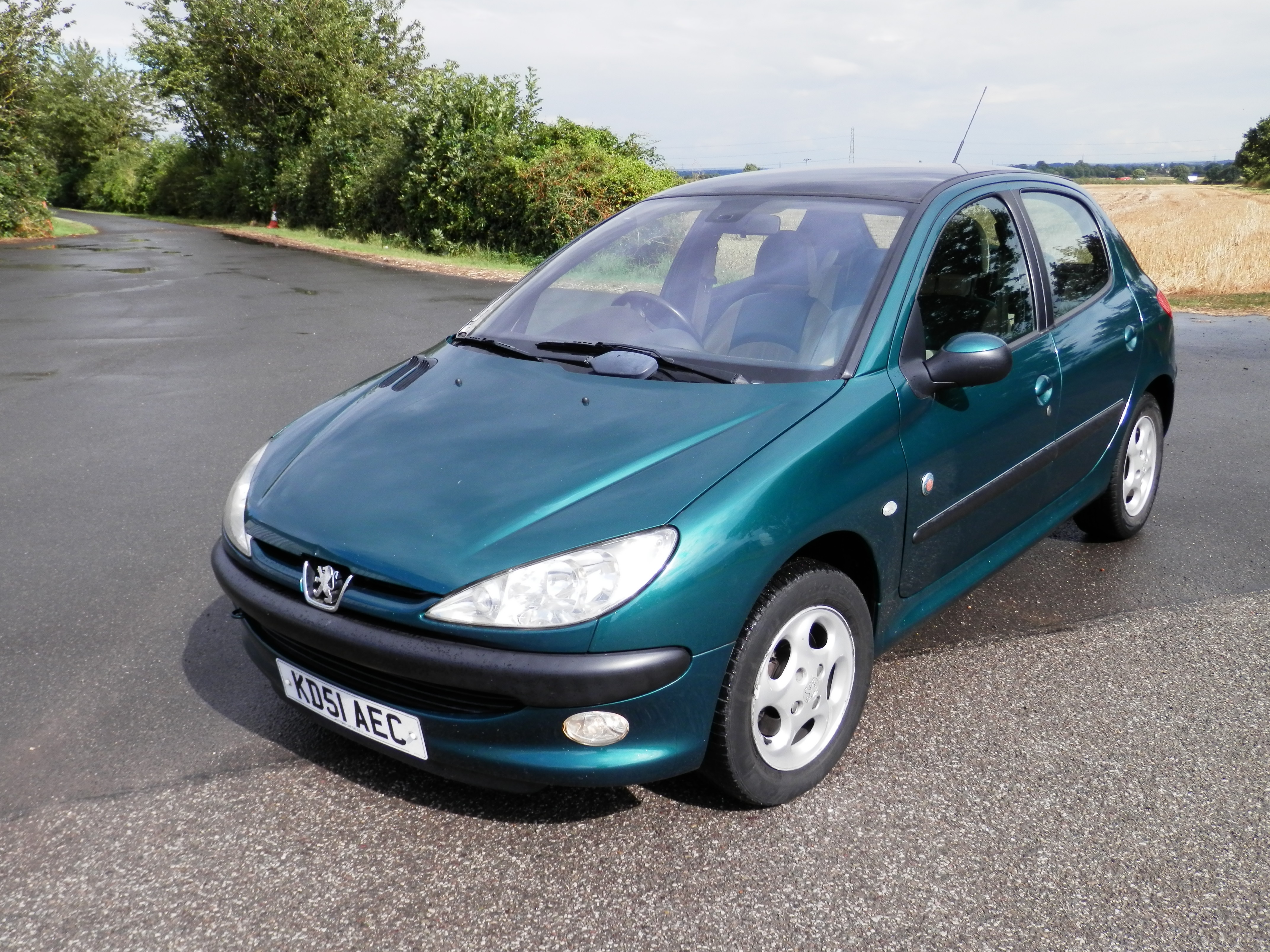 RARE 2001/51 REG 5DR PEUGEOT 206 ROLAND GARROS, 1.6 PETROL, FULL ...