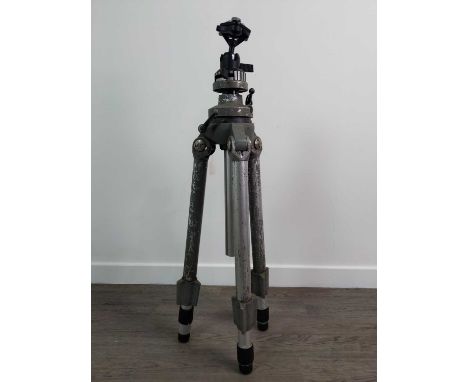 MANFROTTO TRIPOD,in carry bag, along with three further tripods and a fitted aluminium case (5)