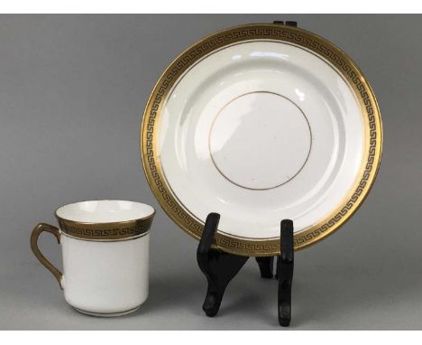 SUTHERLAND CHINA TEA SERVICE, along with another tea service with gilt decoration