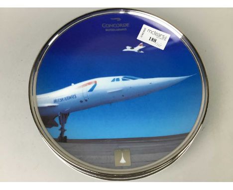 EIGHT ROYAL WORCESTER DAMBUSTERS CABINET PLATES, along with an RAF Dambusters cabinet plate and four Davenport British Airway