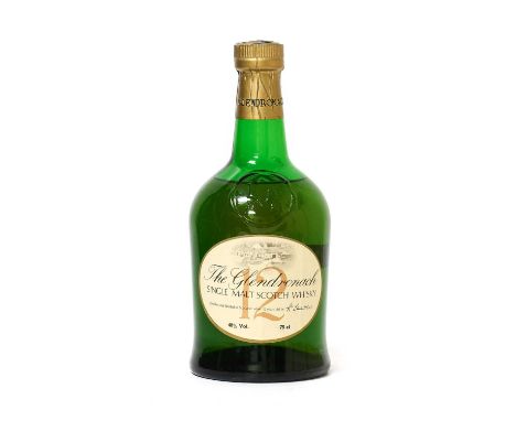 Glendronach 12 Year Old Single Malt Scotch Whisky, 1980s bottling, 75cl 40% vol (one bottle)
