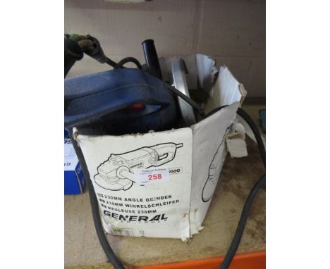 GENERAL POWER TOOLS ANGLE GRINDER (NEEDS RE-WIRING)