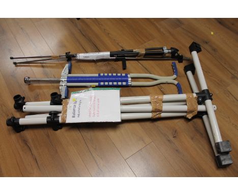 Adjustable height balance bar for gymnastics, pogo stick, adjustable painting easel tripod