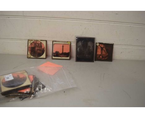 COLLECTION OF VARIOUS MAGIC LANTERN SLIDES