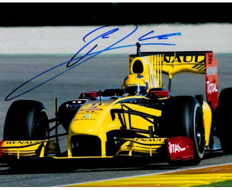 Motor Racing Robert Kubica signed Renault Formula One 12x8 colour photo. Robert Józef Kubica ( born 7 December 1984) is a Pol