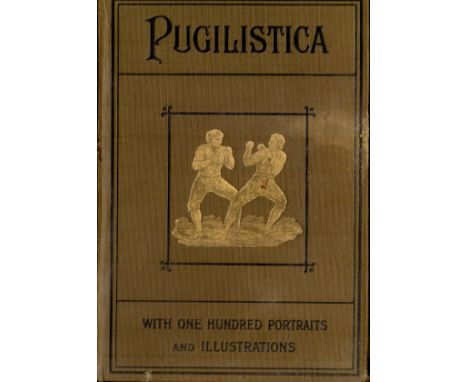 Pugilistica with 100 Portraits and Illustrations by Henry Downes Miles 144 Years of British Boxing First Edition 1906 Hardbac