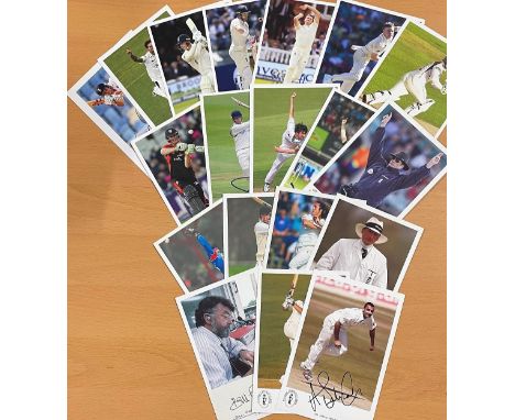 England Cricket collection 19 signed 6x4 Colour photo cards from players past and present names includes Nick Compton, Jade D