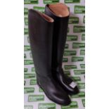 Regent knee length boots - Black - Size 11L