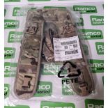 31x British Army MTP rucksack side pouch / yoke strap - IRR - NSN 8465-99-979-2396