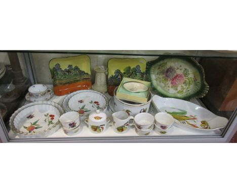 Collection of china to include Royal Worcester Evesham pattern