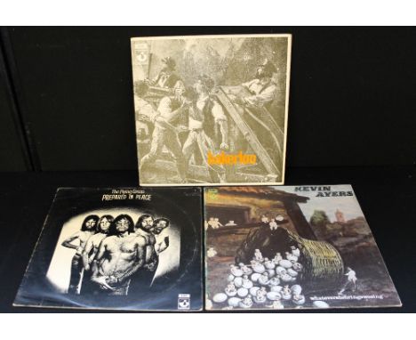 ART/BLUES/PROG ROCK - 3 x desirable albums. Titles are The Flying Circus - Prepared In Peace (EMI Harvest 1st SHSP 4010 - VG+