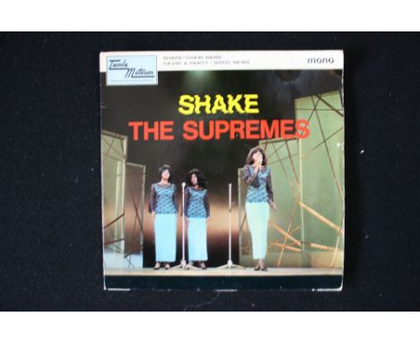 THE SUPREMES - SHAKE - Nice original UK EP issued on Tamla Motown (TME 2011). The record is in clean Ex condition with just a
