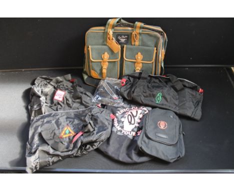 ERIC CLAPTON - a selection of 7 Eric Clapton tour memorabilia bags to include an October 17th '97 100 Shows Japan Bohemian sy