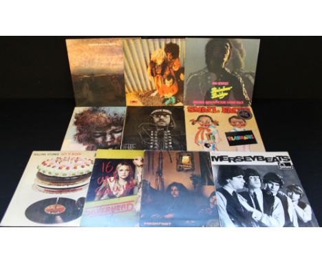 60s/70s CLASSIC ROCK - Nice pack of 10 x early title LP's. Albums to include Jimi Hendrix - Band Of Gypsies (original Austral