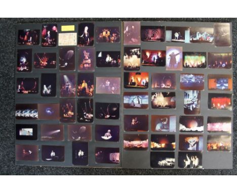 PINK FLOYD - 2 displays featuring 55 photographs (collectively) taken at Pink Floyd's The Wall Tour at Earls Court on 13th Ju