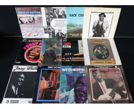 BLUES LP's - Nice collection of 17 x LP's to include early pressings/titles. Artists/albums to include Albert King -Travelin'