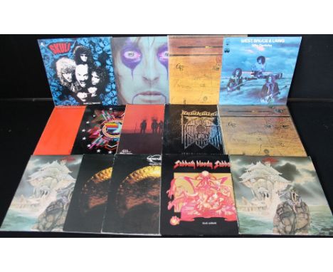 CLASSIC/HEAVY ROCK - Nice collection of 14 x Lp's to include many collectible albums. Artists/titles to include Streetwalkers