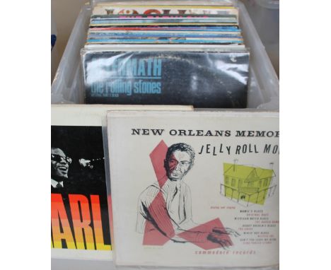 50s/60s ROCK 'N' ROLL/POP - Collection of 63 x LP's. Artists to include Django Reinhardt, Rolling Stones (early UK pressing o