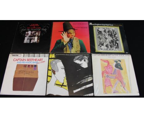 CAPTAIN BEEFHEART/PSYCH ROCK - Nice collection of 6 x early title LP's. Titles are Mirror Ban (Buddah NCP 1006 - VG+/VG), Tro