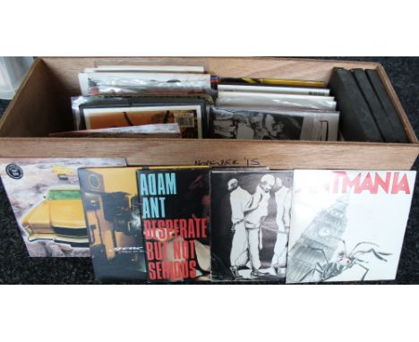 INDIE/NEW WAVE SINGLES - Interesting collection of 60 x 7" singles and 3 x reel to reel tapes. Artists/titles to include Blur